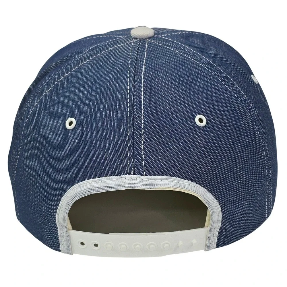 Vintage Swingster Lasso Atrazine Herbicide Hat Blue Snapback Made in USA‎ Cap